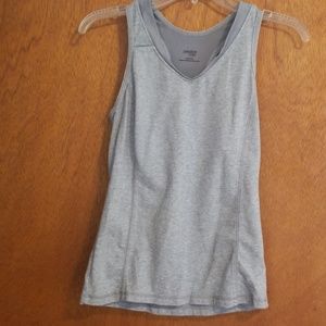 Danskin sport tank w/ built in bra.  Size XS